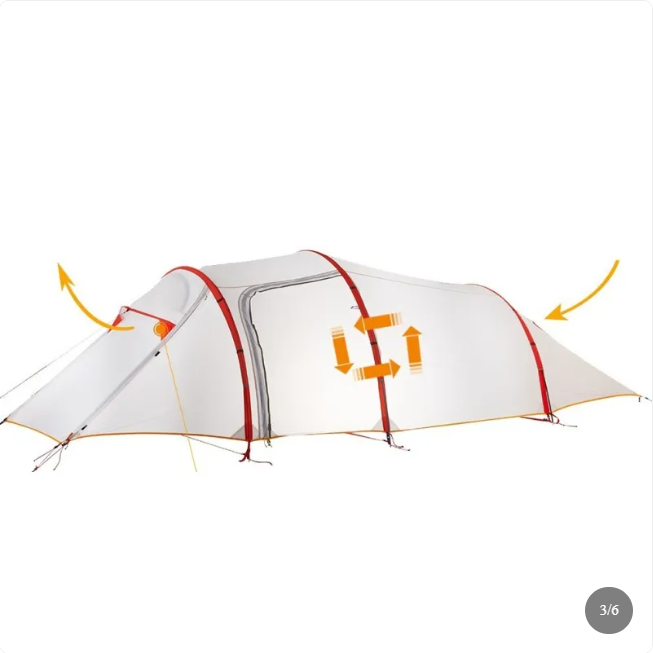 Nebula Layer Light 3-Person Tunnel Tent